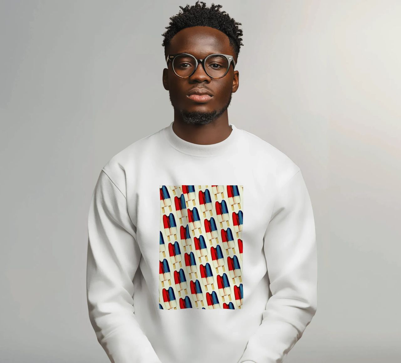 Double Popsicle Pattern felpa da Kelly Gilleran