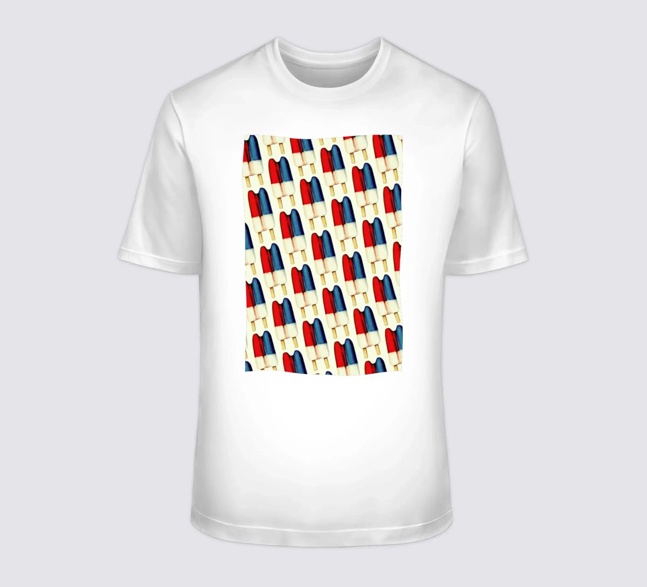 Double Popsicle Pattern t-shirt da Kelly Gilleran
