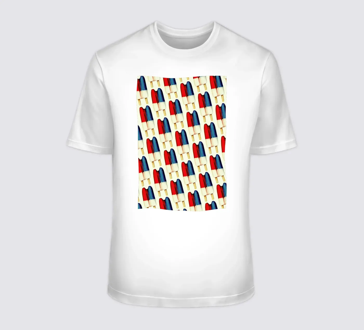 Double Popsicle Pattern t-shirt da Kelly Gilleran