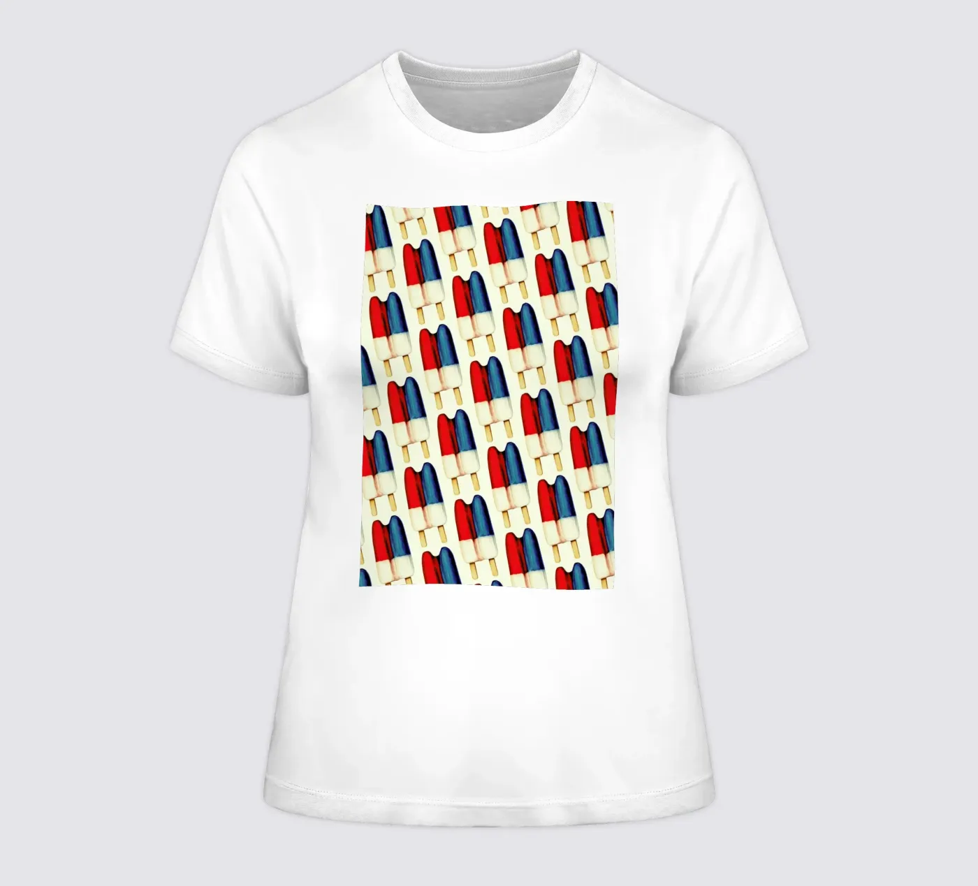 Double Popsicle Pattern t-shirt da donna da Kelly Gilleran