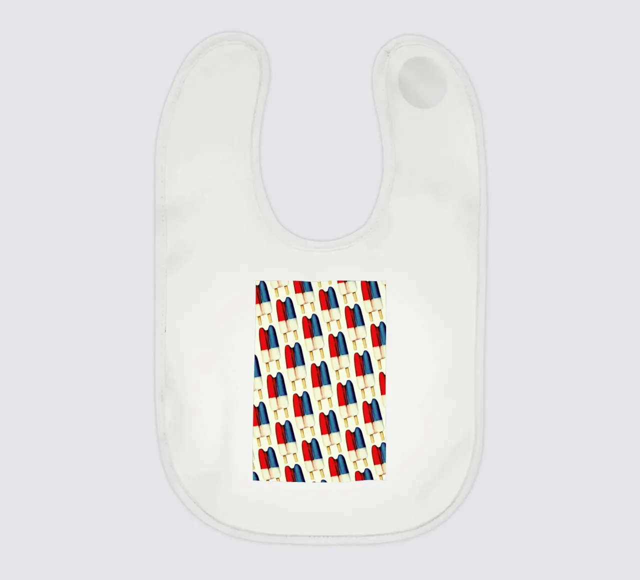 Double Popsicle Pattern bavaglino da Kelly Gilleran