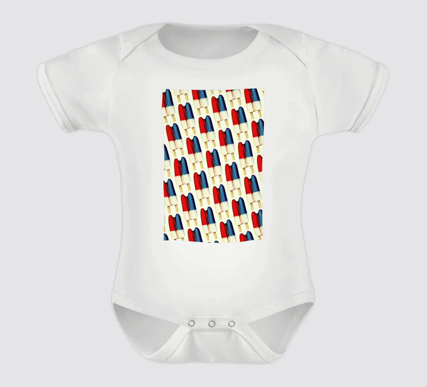 Double Popsicle Pattern body bébé de Kelly Gilleran