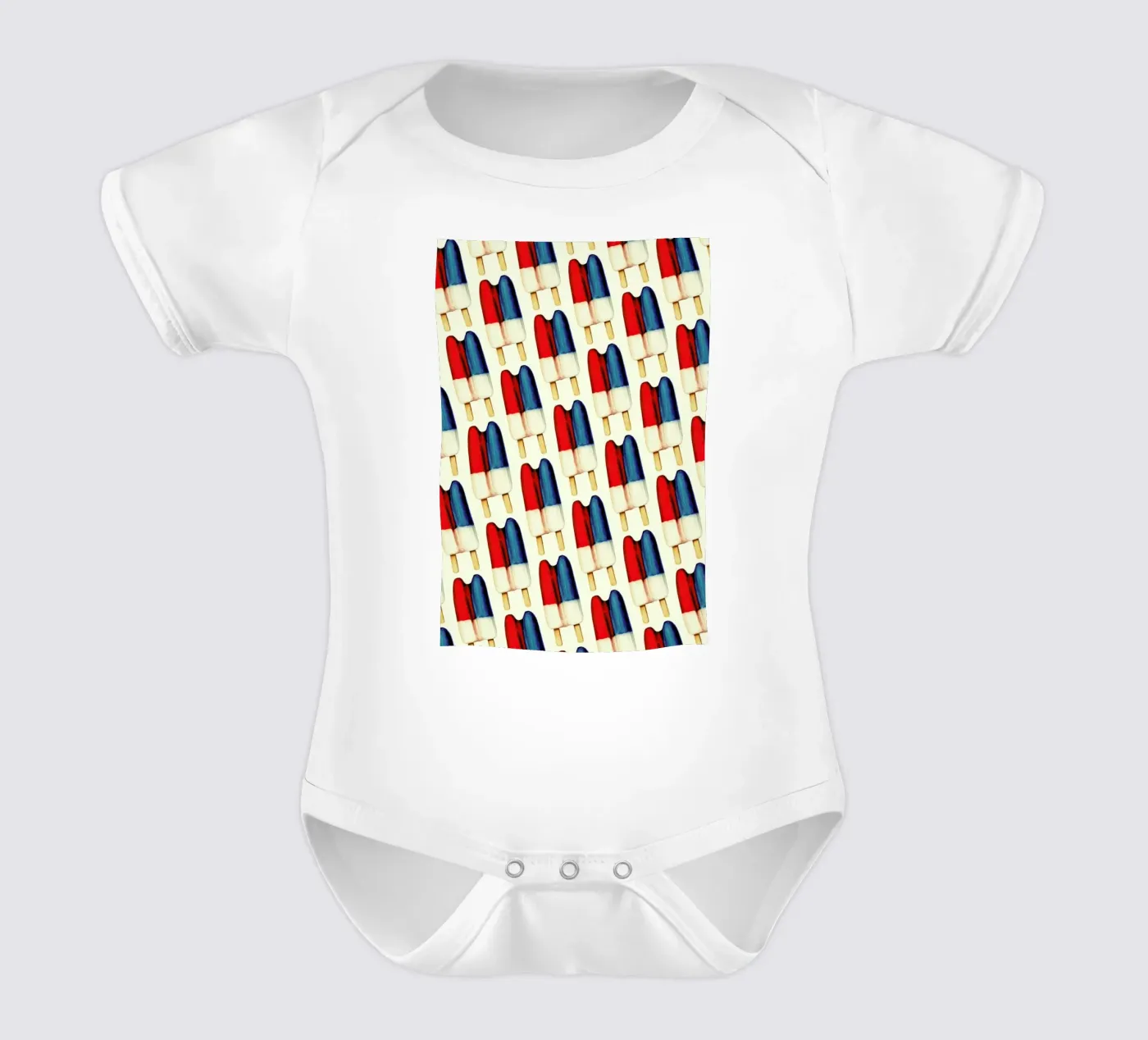 Double Popsicle Pattern body bébé de Kelly Gilleran