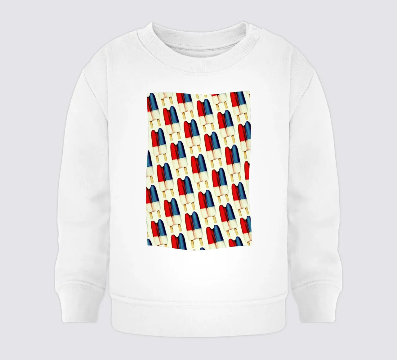 Double Popsicle Pattern sweat pour bébé de Kelly Gilleran
