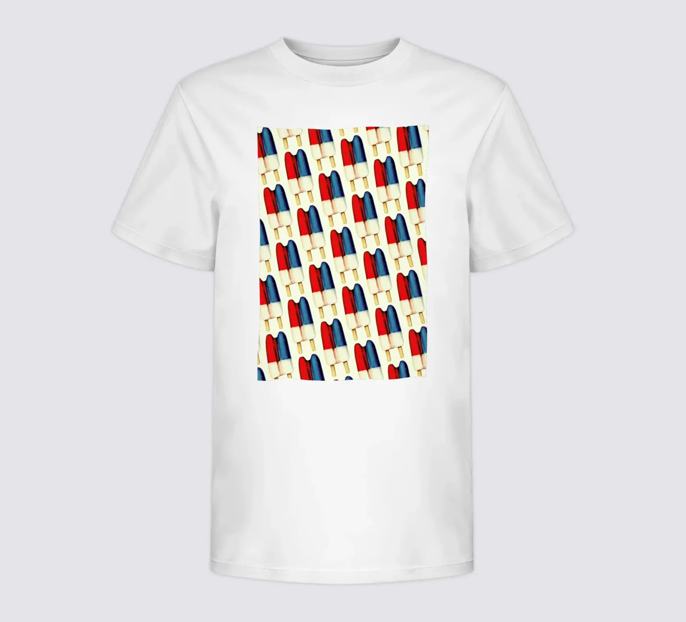 Double Popsicle Pattern kinder t-shirt van Kelly Gilleran