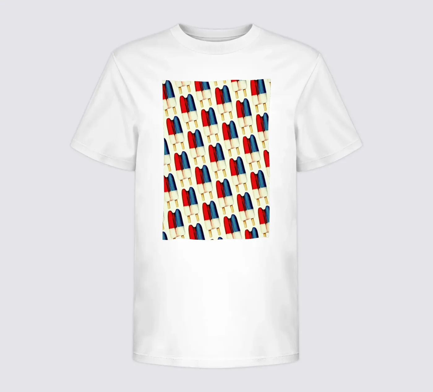 Double Popsicle Pattern kinder t-shirt van Kelly Gilleran