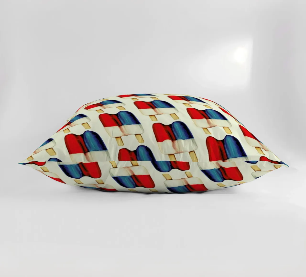 Double Popsicle Pattern cuscino da Kelly Gilleran