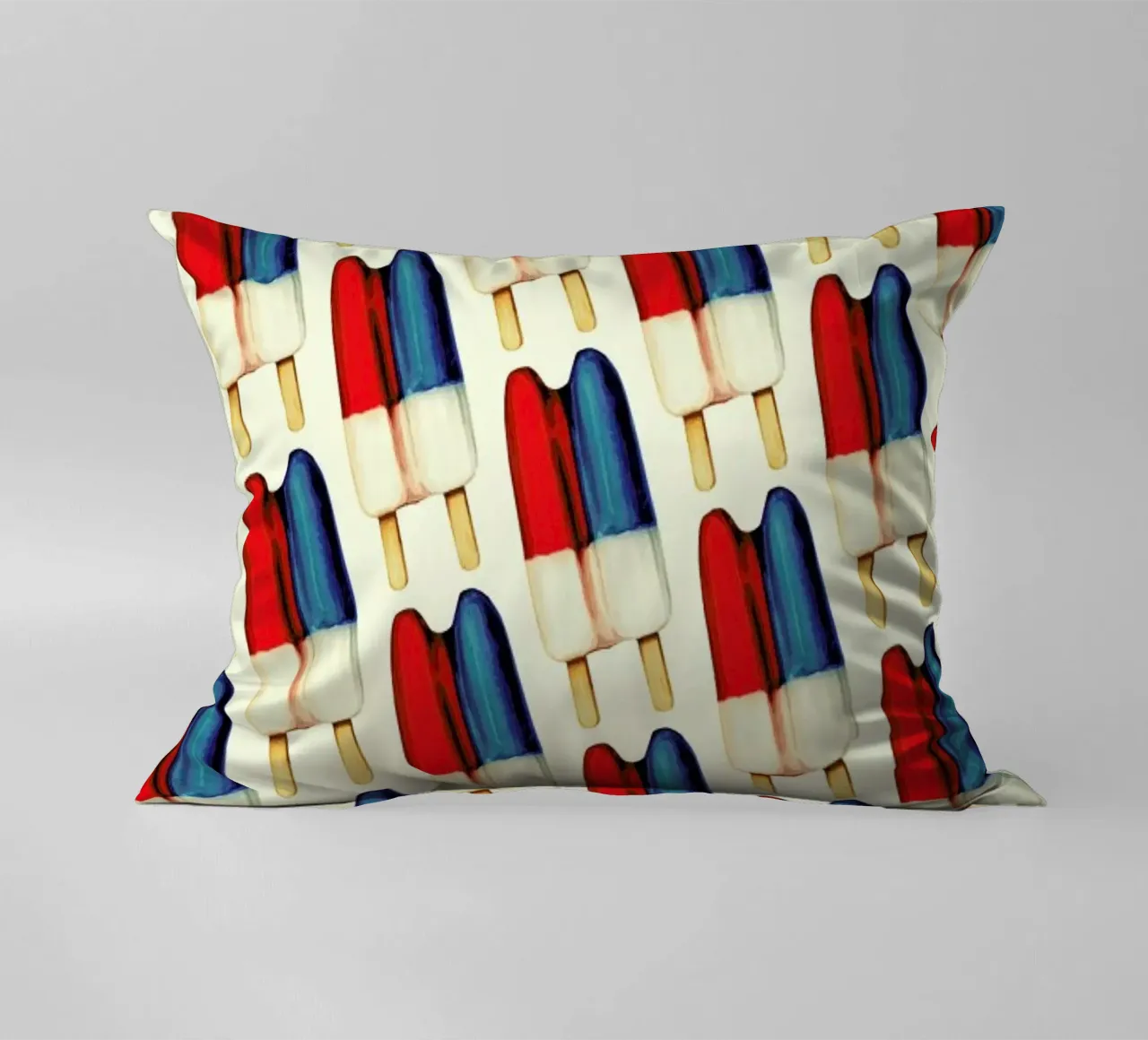 Double Popsicle Pattern cuscino da Kelly Gilleran