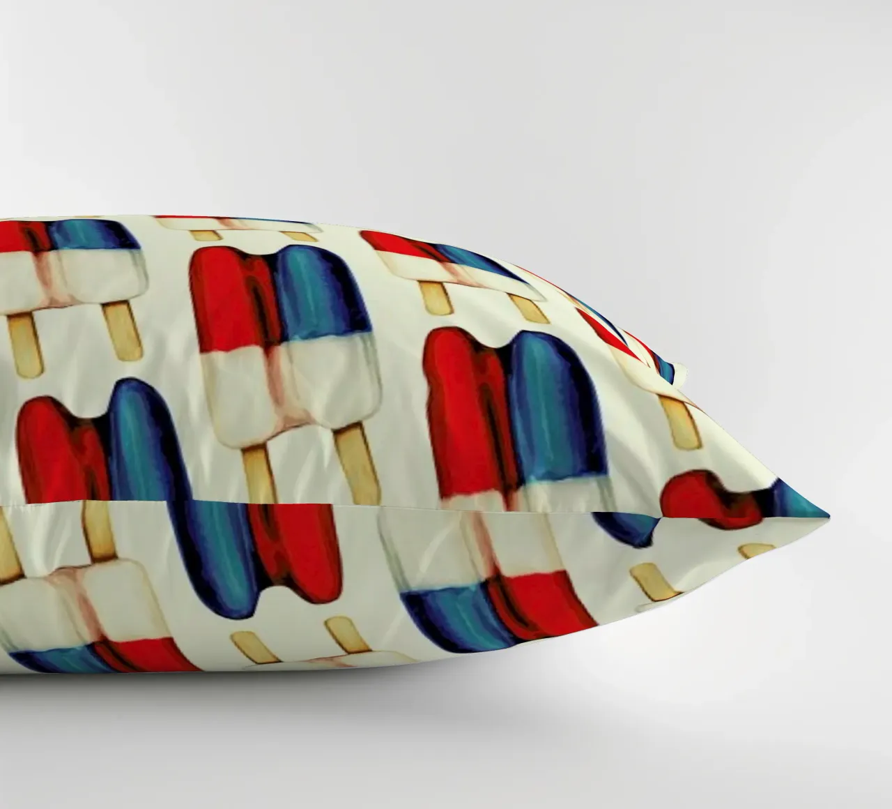 Double Popsicle Pattern cuscino da Kelly Gilleran