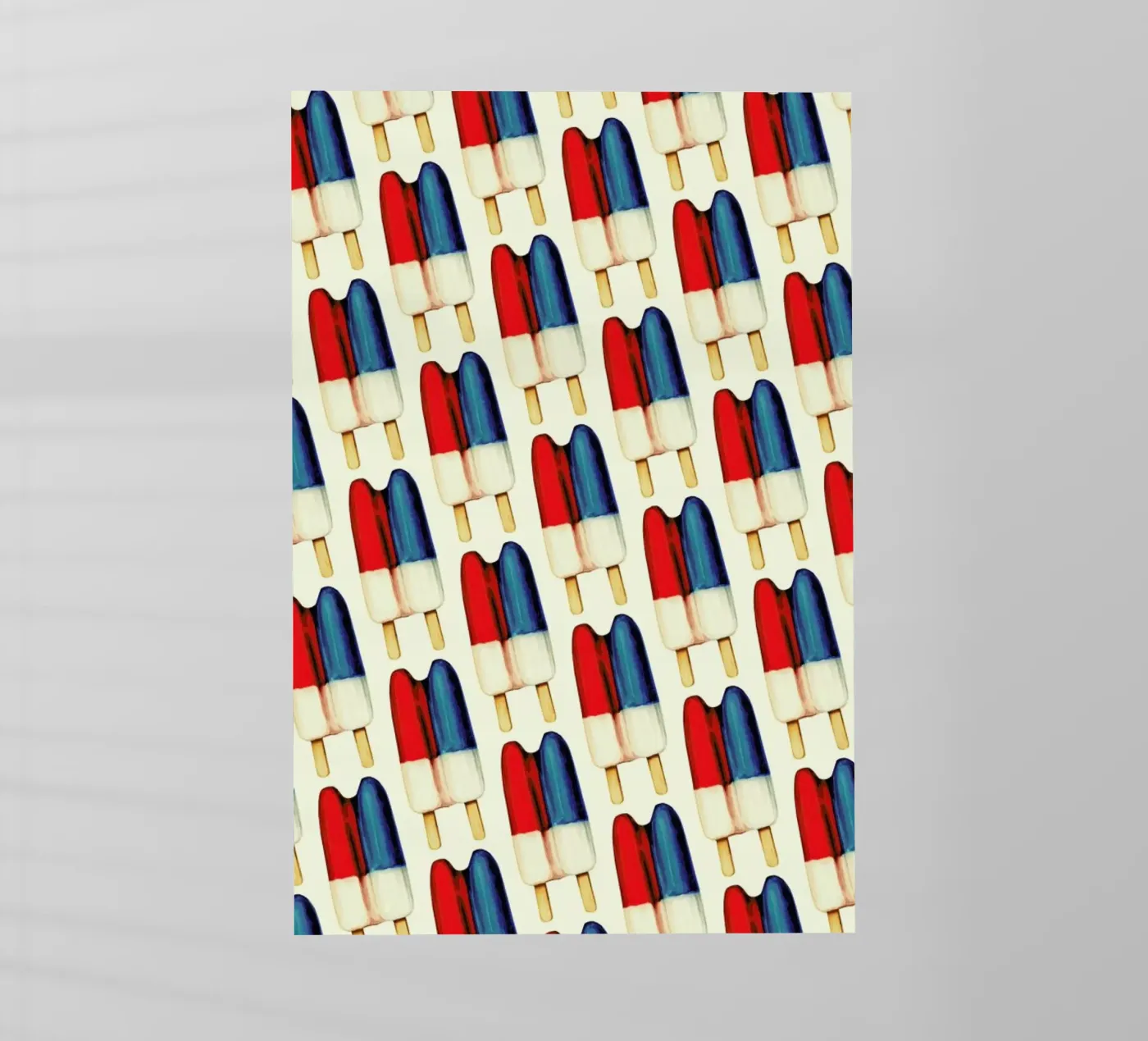 Double Popsicle Pattern pellicola backlit da Kelly Gilleran