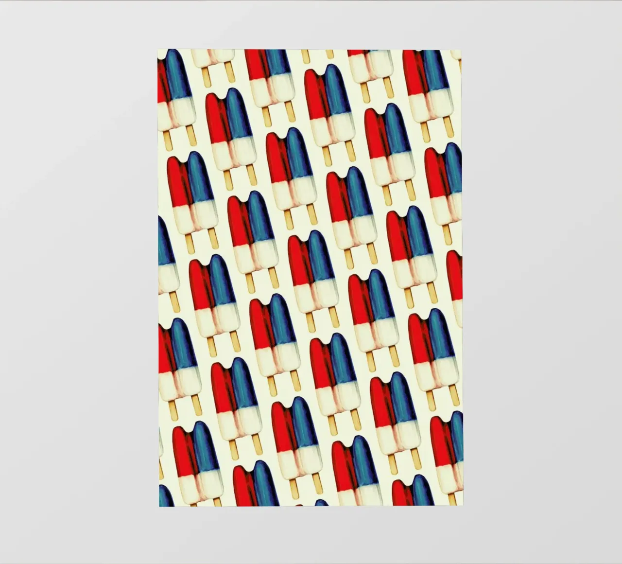 Double Popsicle Pattern Backlit Folie von Kelly Gilleran