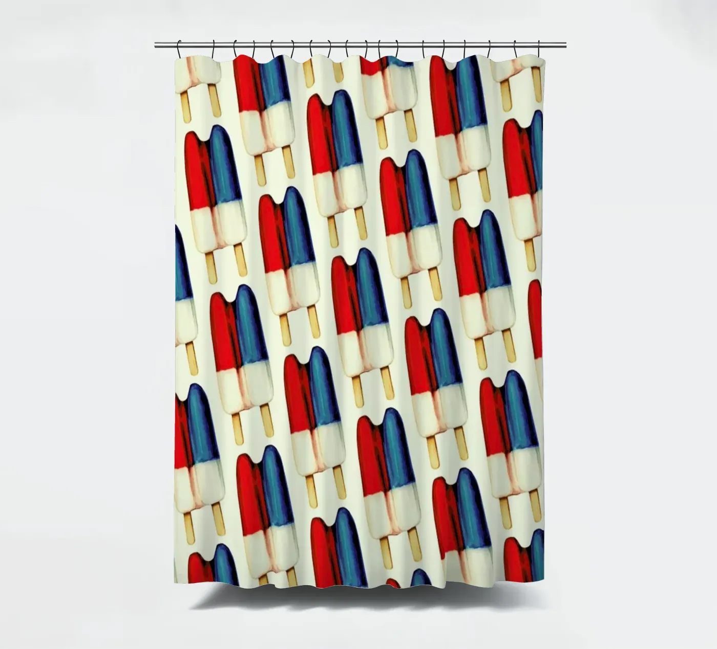 Double Popsicle Pattern rideau de douche de Kelly Gilleran