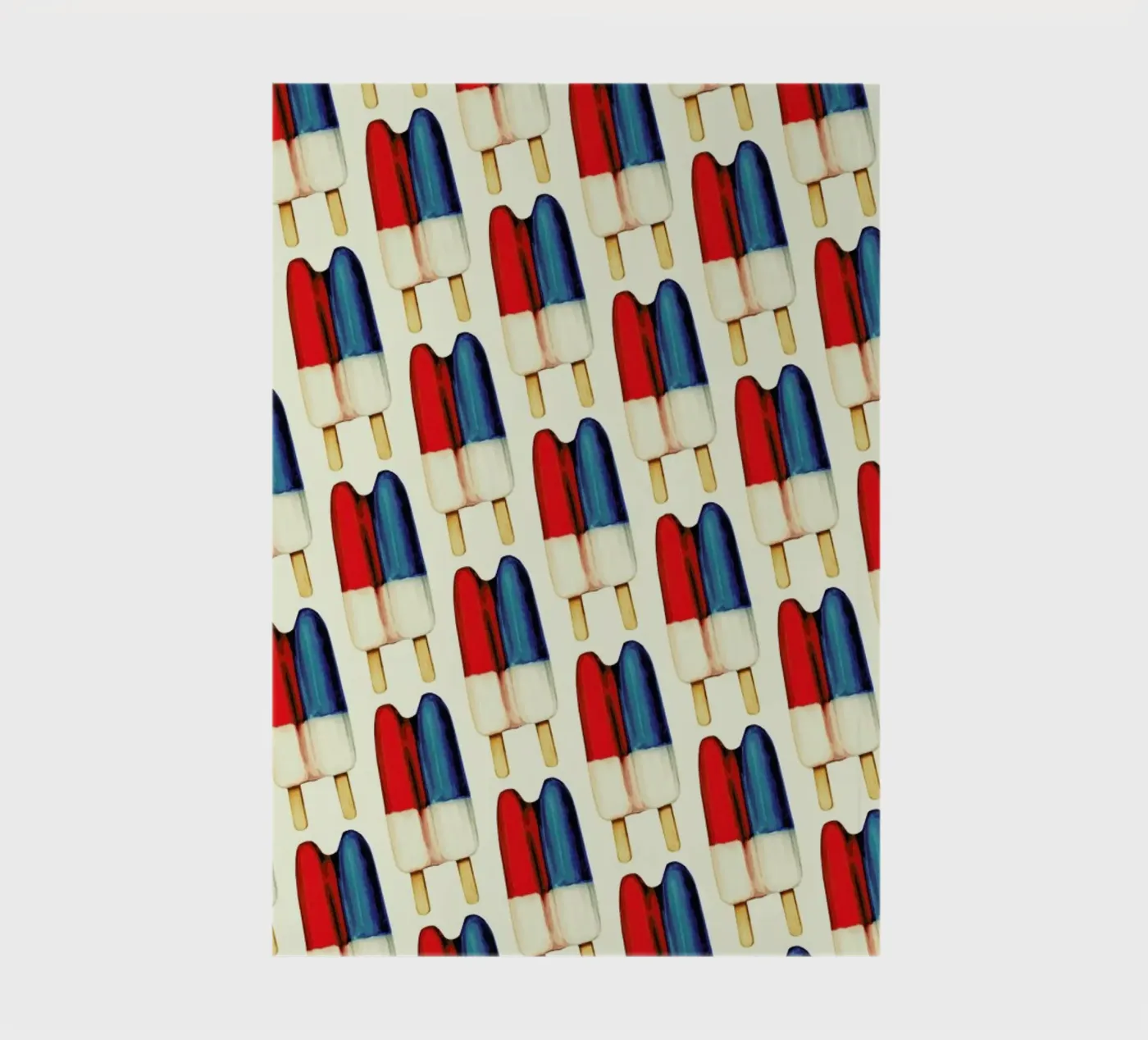 Double Popsicle Pattern notebook by Kelly Gilleran