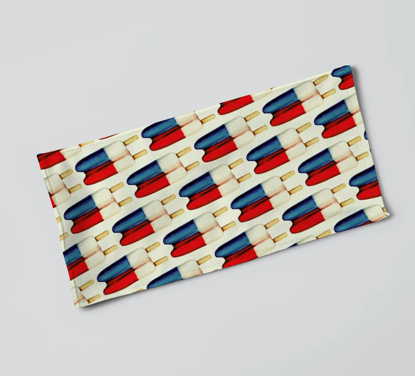 Double Popsicle Pattern Handtuch von Kelly Gilleran