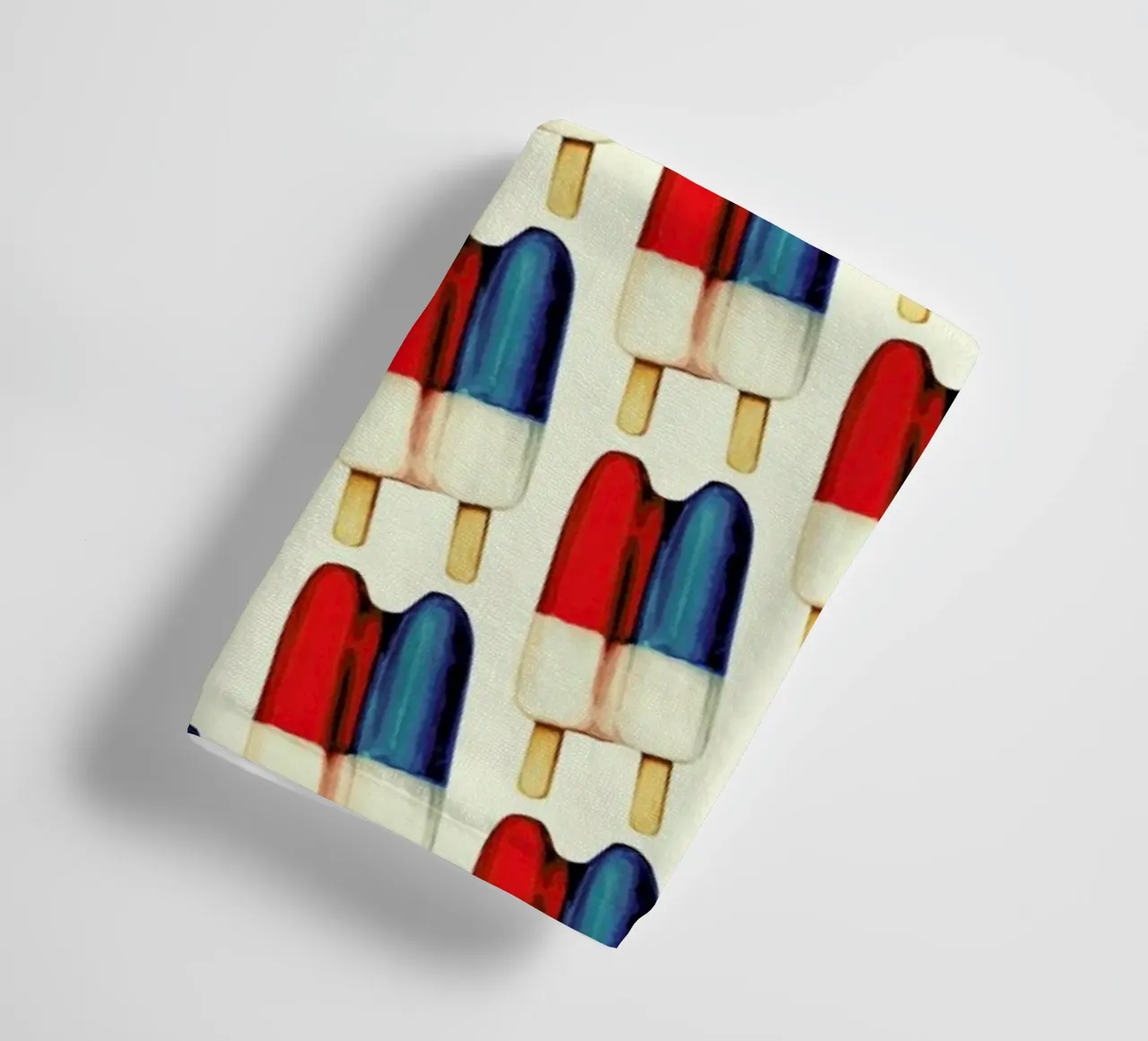Double Popsicle Pattern towel by Kelly Gilleran