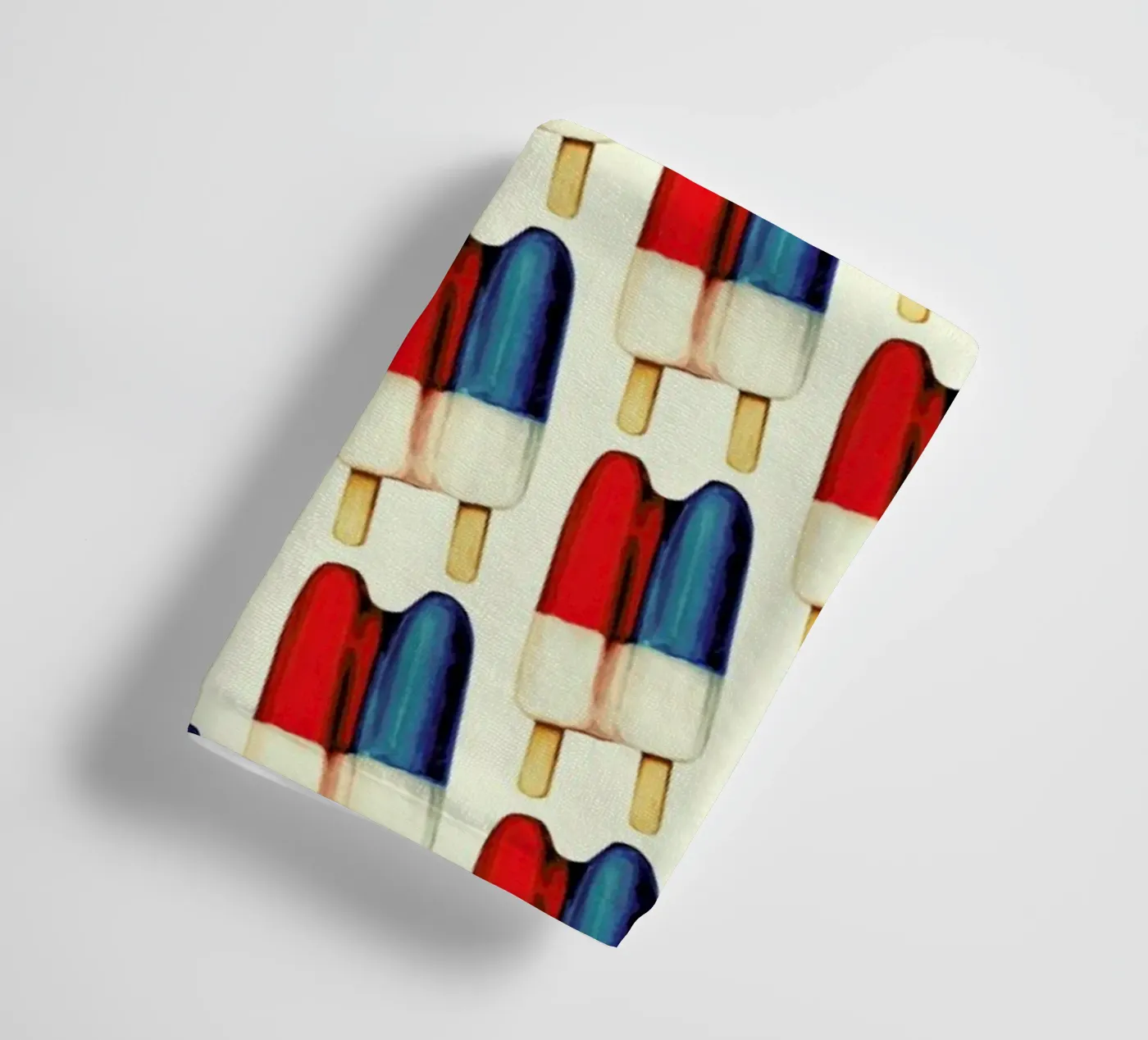 Double Popsicle Pattern Handtuch von Kelly Gilleran