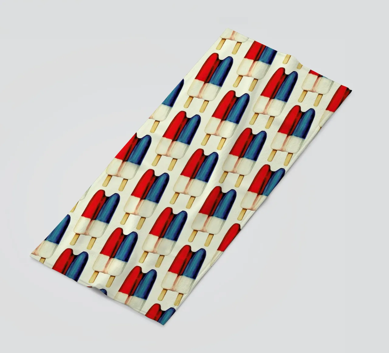 Double Popsicle Pattern Strandtuch von Kelly Gilleran