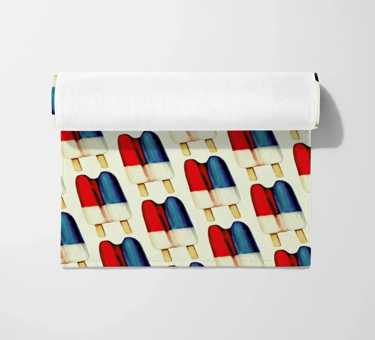 Double Popsicle Pattern Strandtuch von Kelly Gilleran