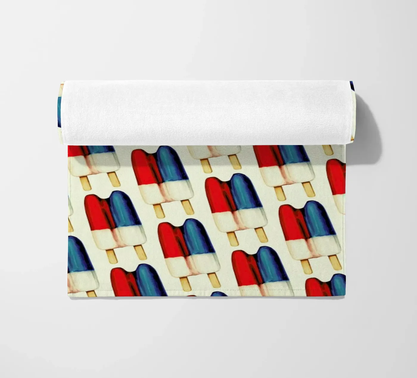 Double Popsicle Pattern strandhanddoek van Kelly Gilleran