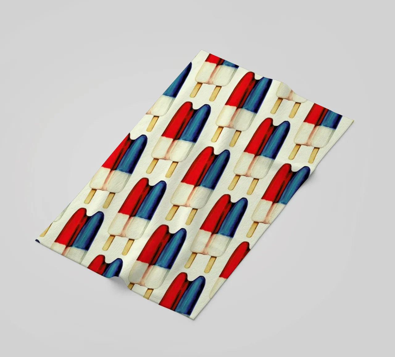 Double Popsicle Pattern Strandtuch von Kelly Gilleran