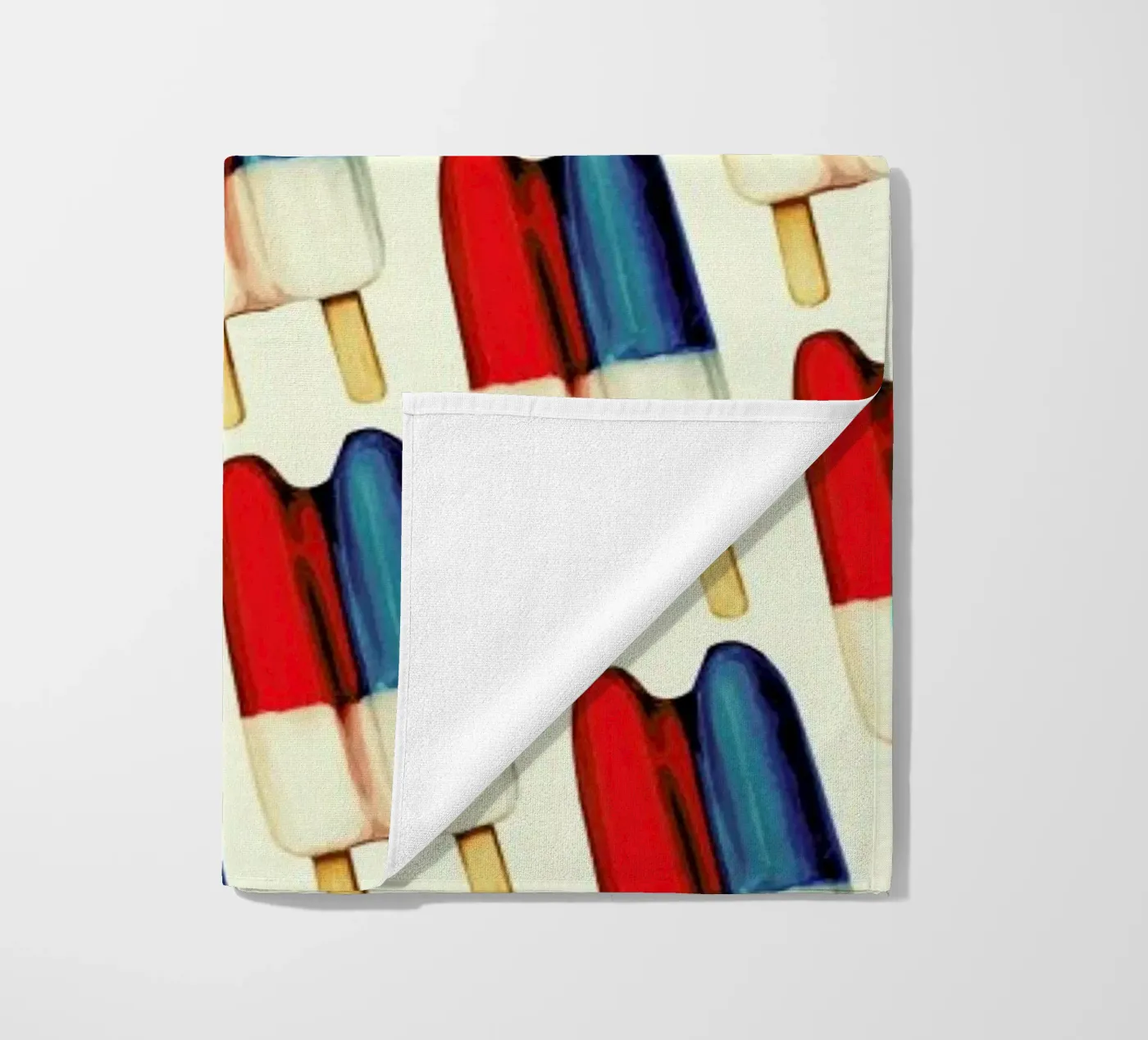 Double Popsicle Pattern strandhanddoek van Kelly Gilleran