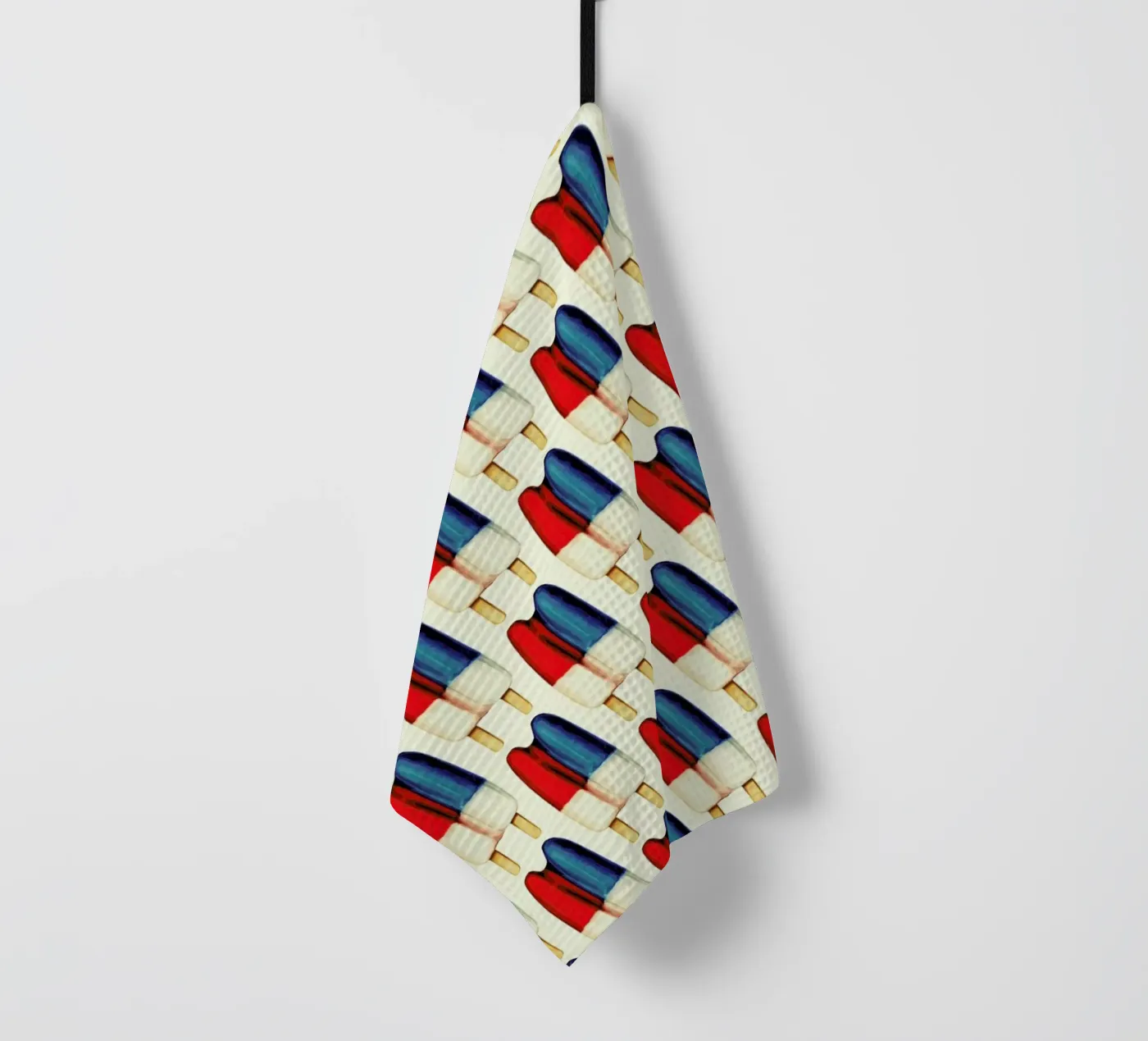 Double Popsicle Pattern theedoek van Kelly Gilleran