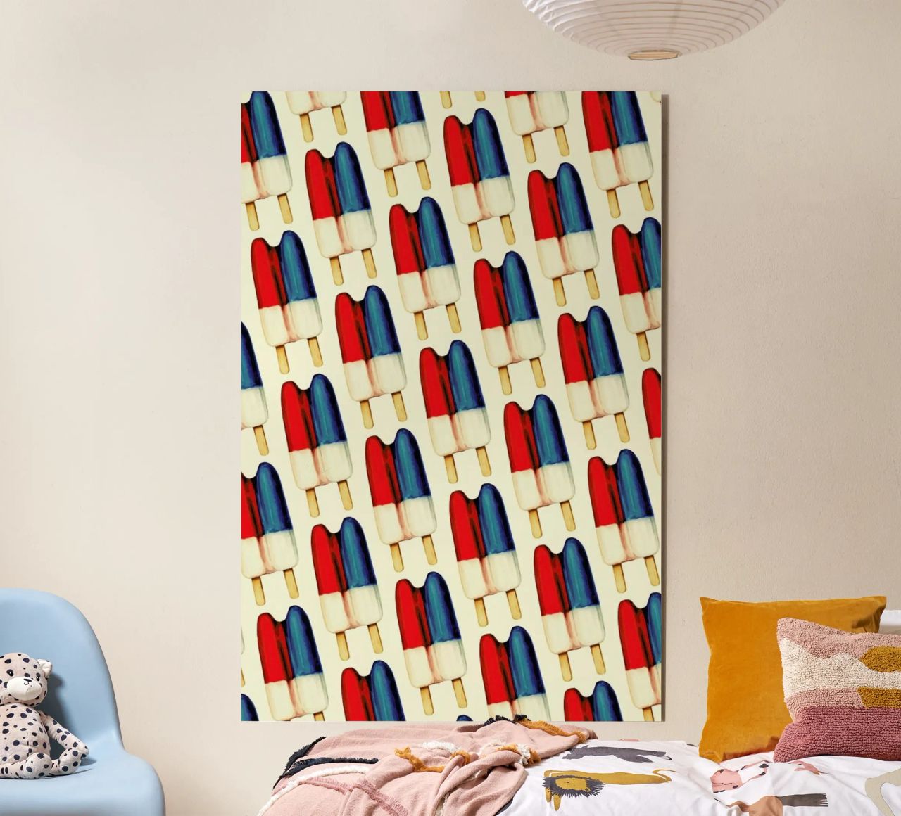 Double Popsicle Pattern alluminio dibond da Kelly Gilleran