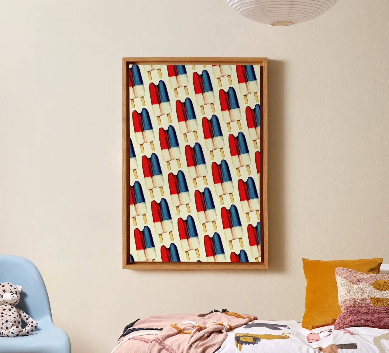 Double Popsicle Pattern tela da Kelly Gilleran