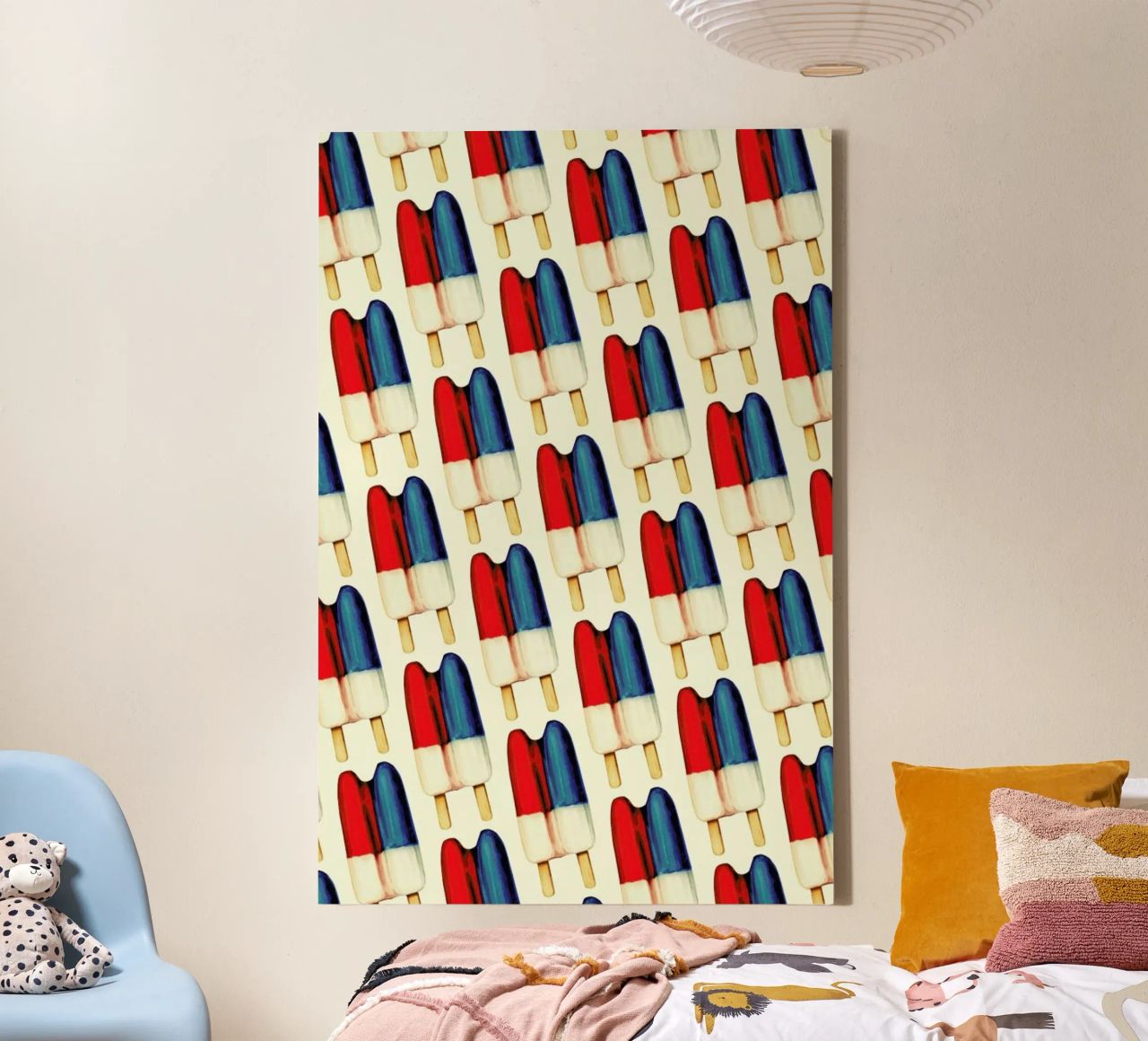 Double Popsicle Pattern tela da Kelly Gilleran
