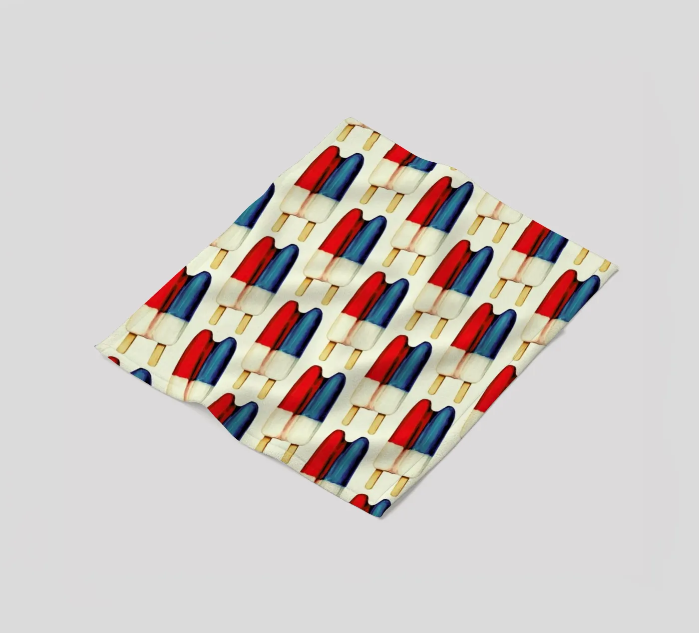 Double Popsicle Pattern Fleecedecke von Kelly Gilleran