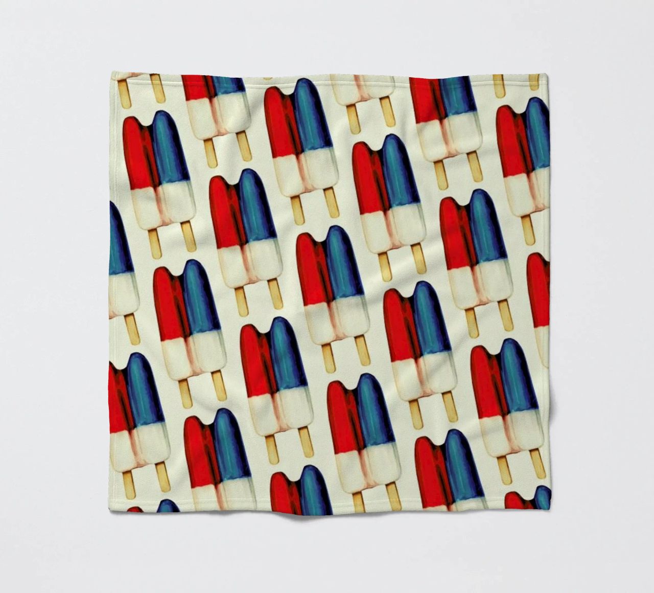 Double Popsicle Pattern coperta in pile da Kelly Gilleran
