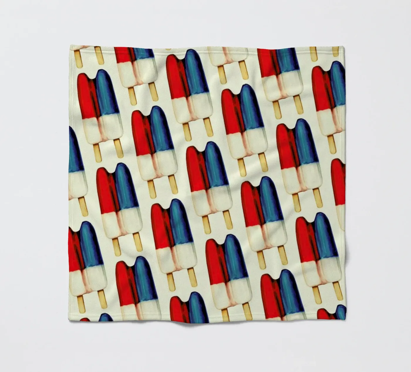 Double Popsicle Pattern Fleecedecke von Kelly Gilleran