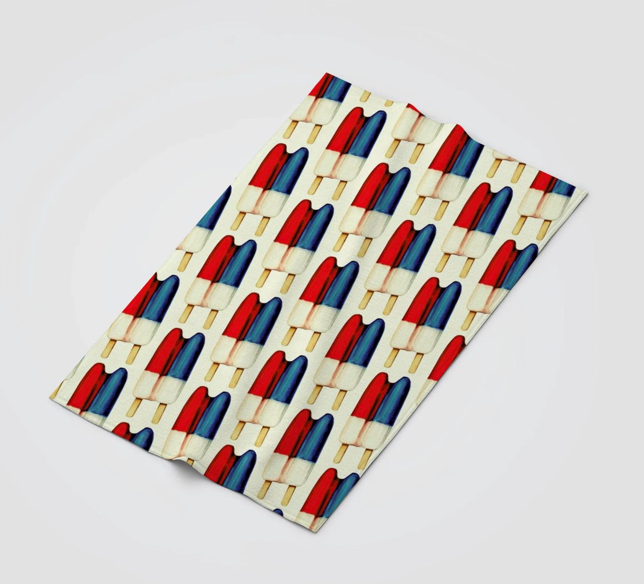 Double Popsicle Pattern coperta in pile da Kelly Gilleran