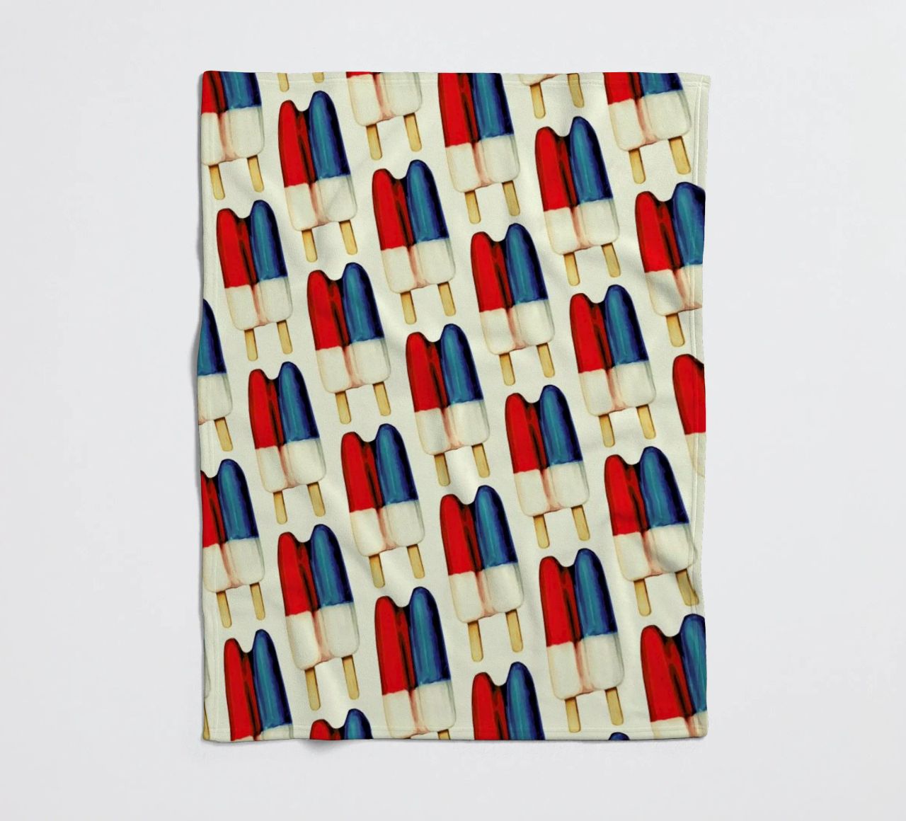 Double Popsicle Pattern coperta in pile da Kelly Gilleran