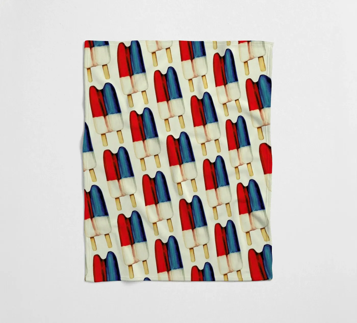 Double Popsicle Pattern Fleecedecke von Kelly Gilleran