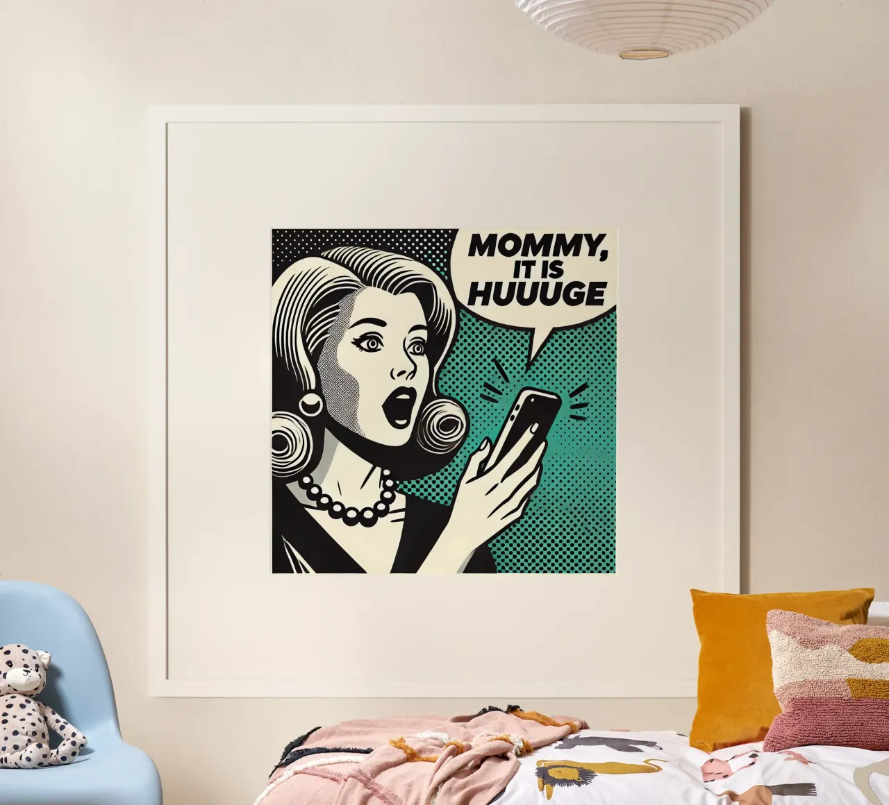 Mamma, è ENORME - Stampa poster d'epoca poster da posterprints-by-nomad