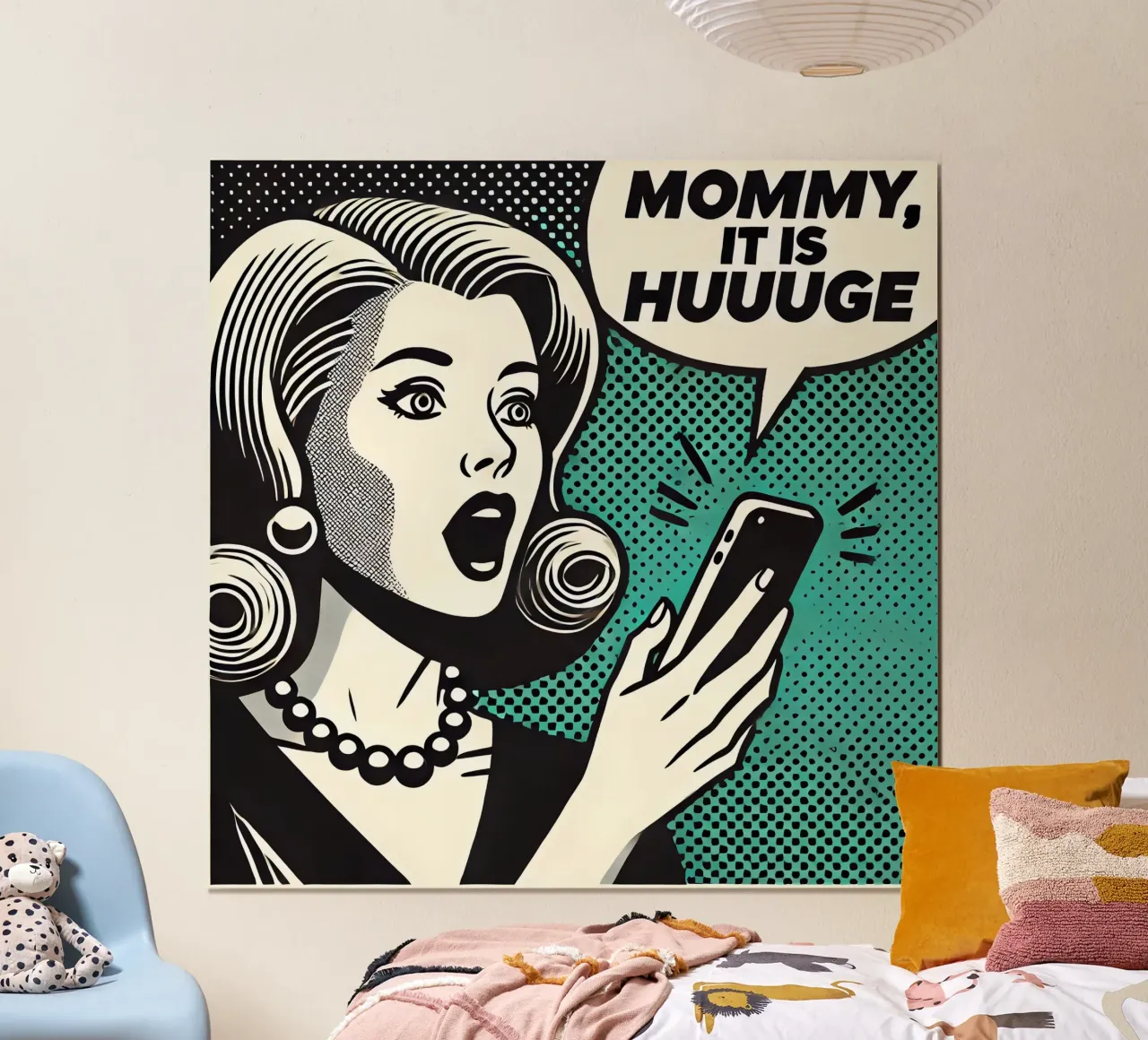 Mamma, è ENORME - Stampa poster d'epoca poster da posterprints-by-nomad