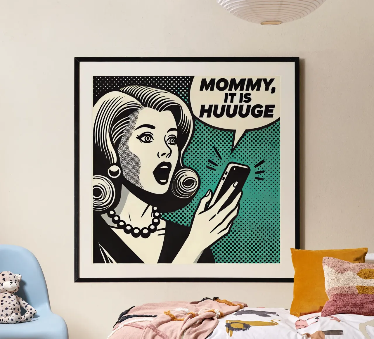 Mamma, è ENORME - Stampa poster d'epoca poster da posterprints-by-nomad