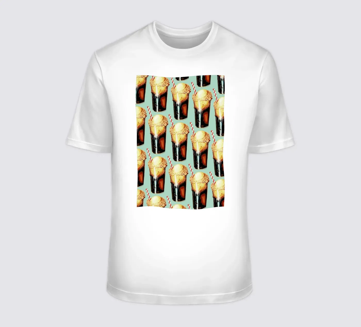 Rootbeer Float Pattern T-Shirt von Kelly Gilleran