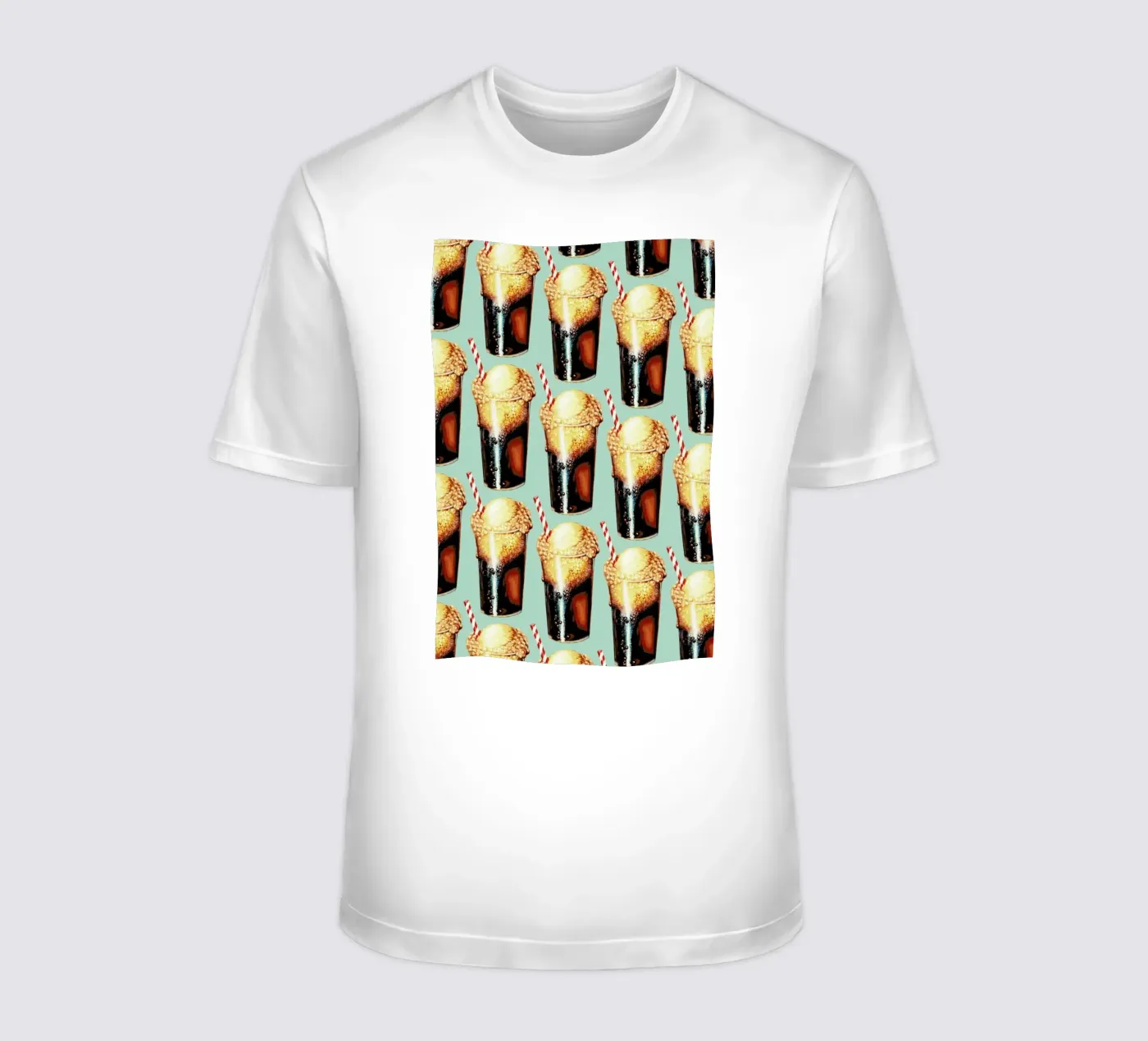 Rootbeer Float Pattern t-shirt by Kelly Gilleran