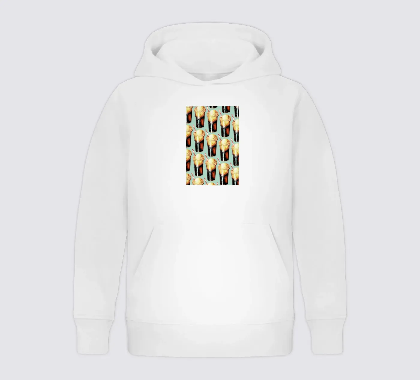 Rootbeer Float Pattern kinder hoodie van Kelly Gilleran