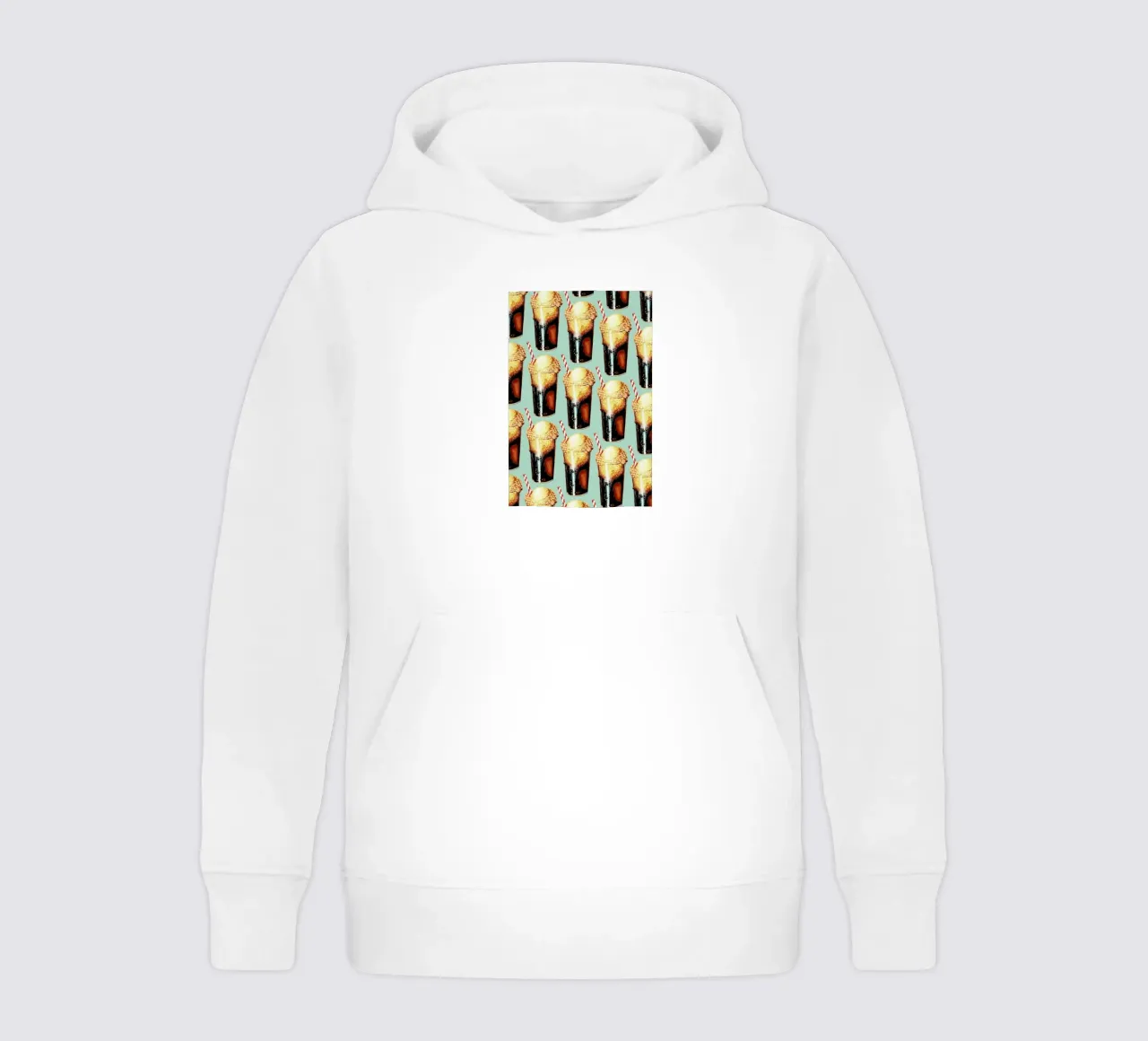 Rootbeer Float Pattern sweat à capuche enfant de Kelly Gilleran