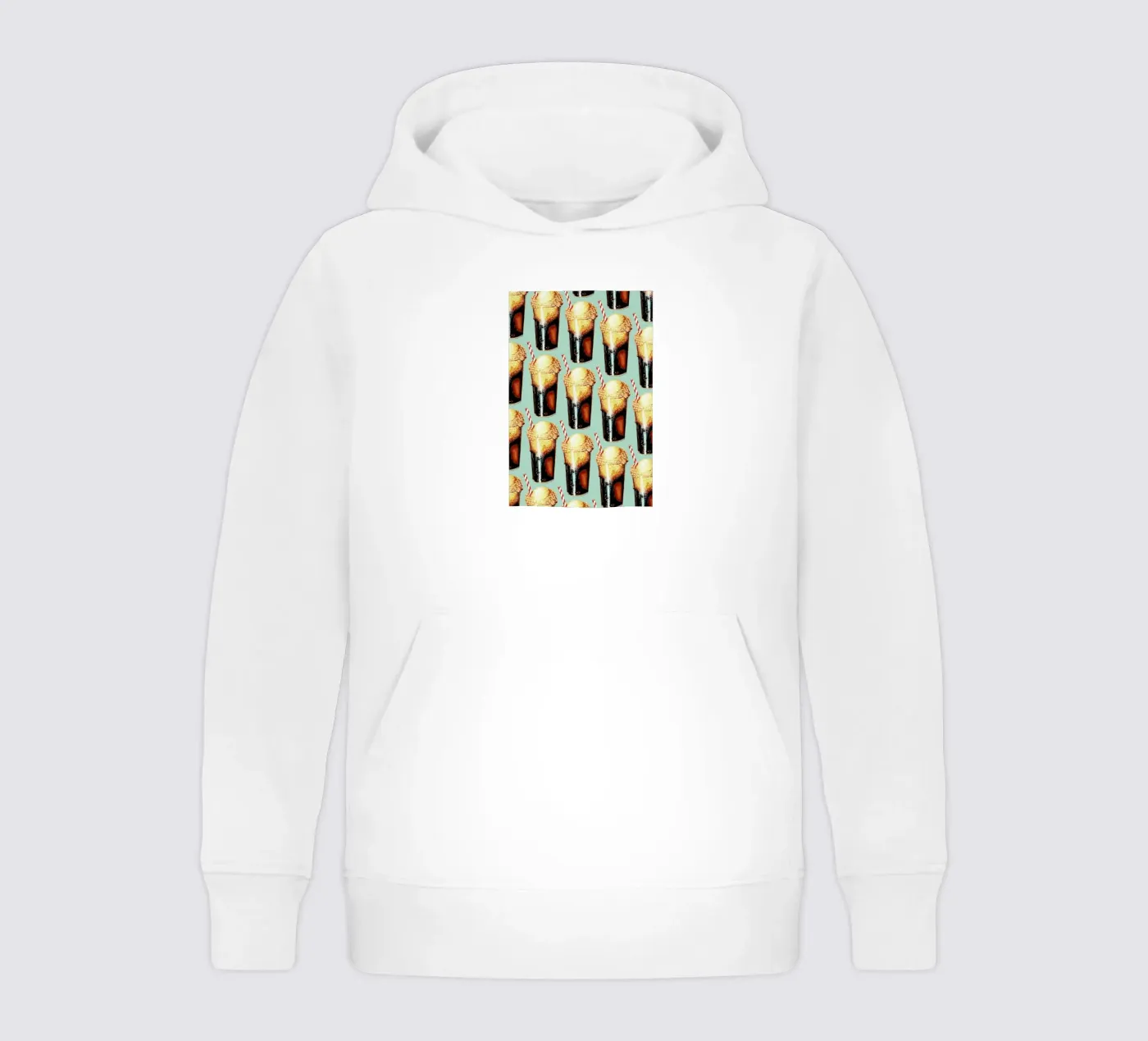 Rootbeer Float Pattern kinder hoodie van Kelly Gilleran
