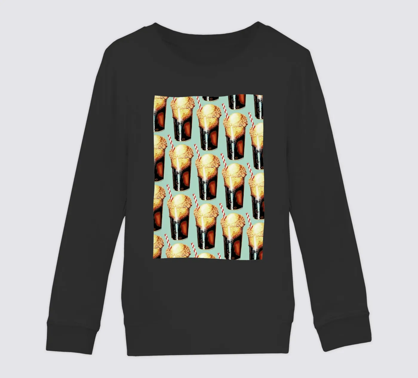 Rootbeer Float Pattern kinder sweatshirt van Kelly Gilleran