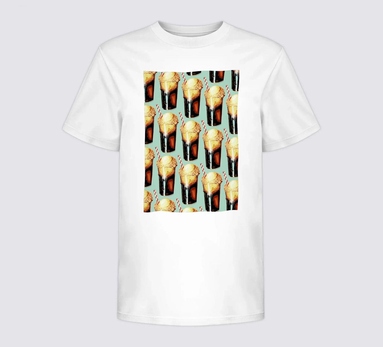 Rootbeer Float Pattern t-shirt bambini da Kelly Gilleran