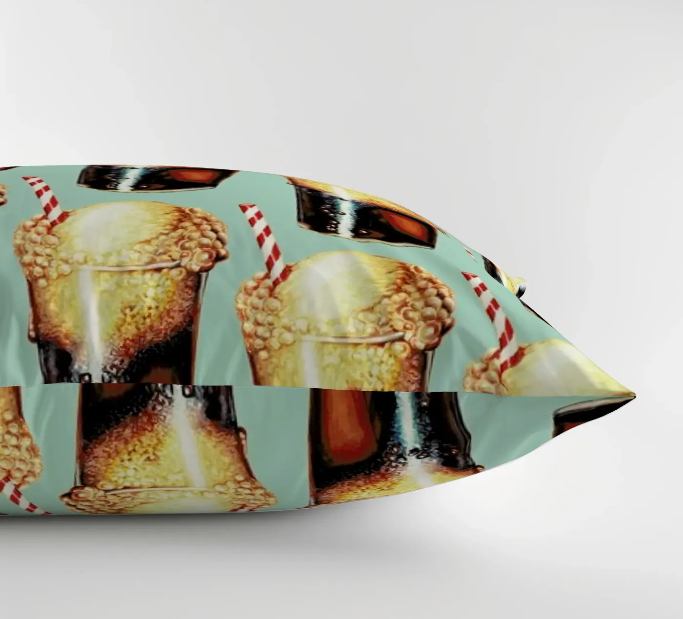 Rootbeer Float Pattern cuscino da Kelly Gilleran