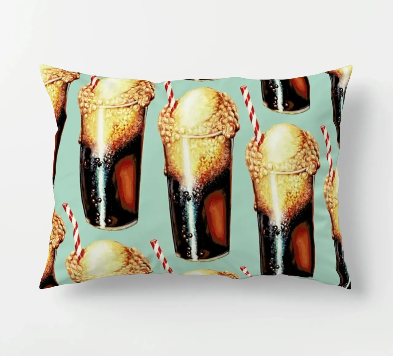 Rootbeer Float Pattern cuscino da Kelly Gilleran