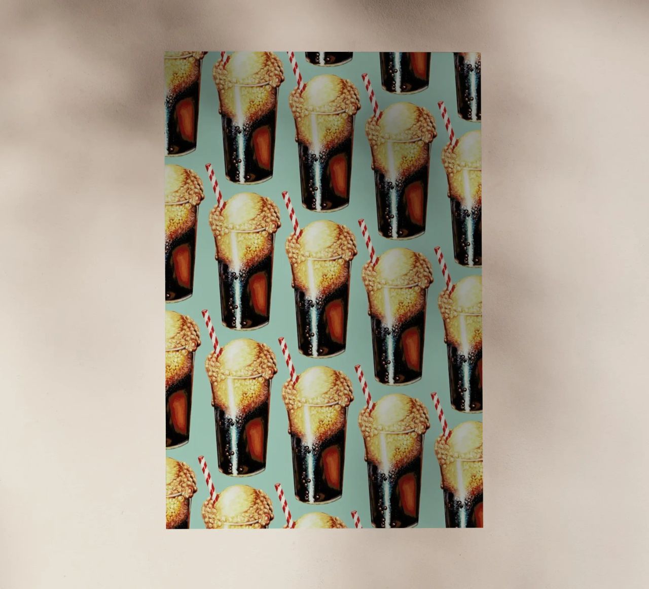 Rootbeer Float Pattern pellicola backlit da Kelly Gilleran