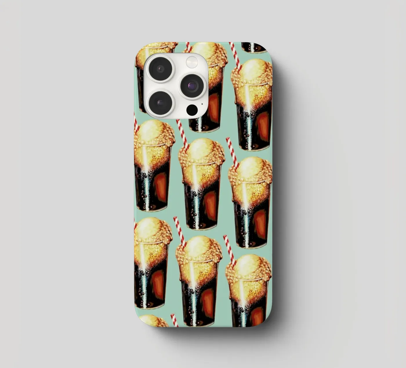 Rootbeer Float Pattern iPhone Hülle von Kelly Gilleran