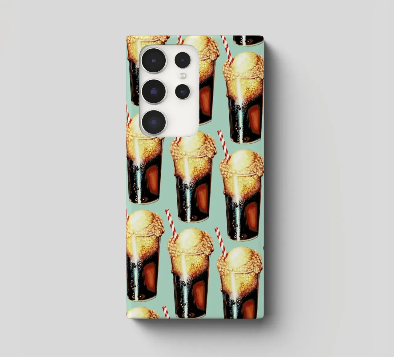 Rootbeer Float Pattern cover samsung da Kelly Gilleran